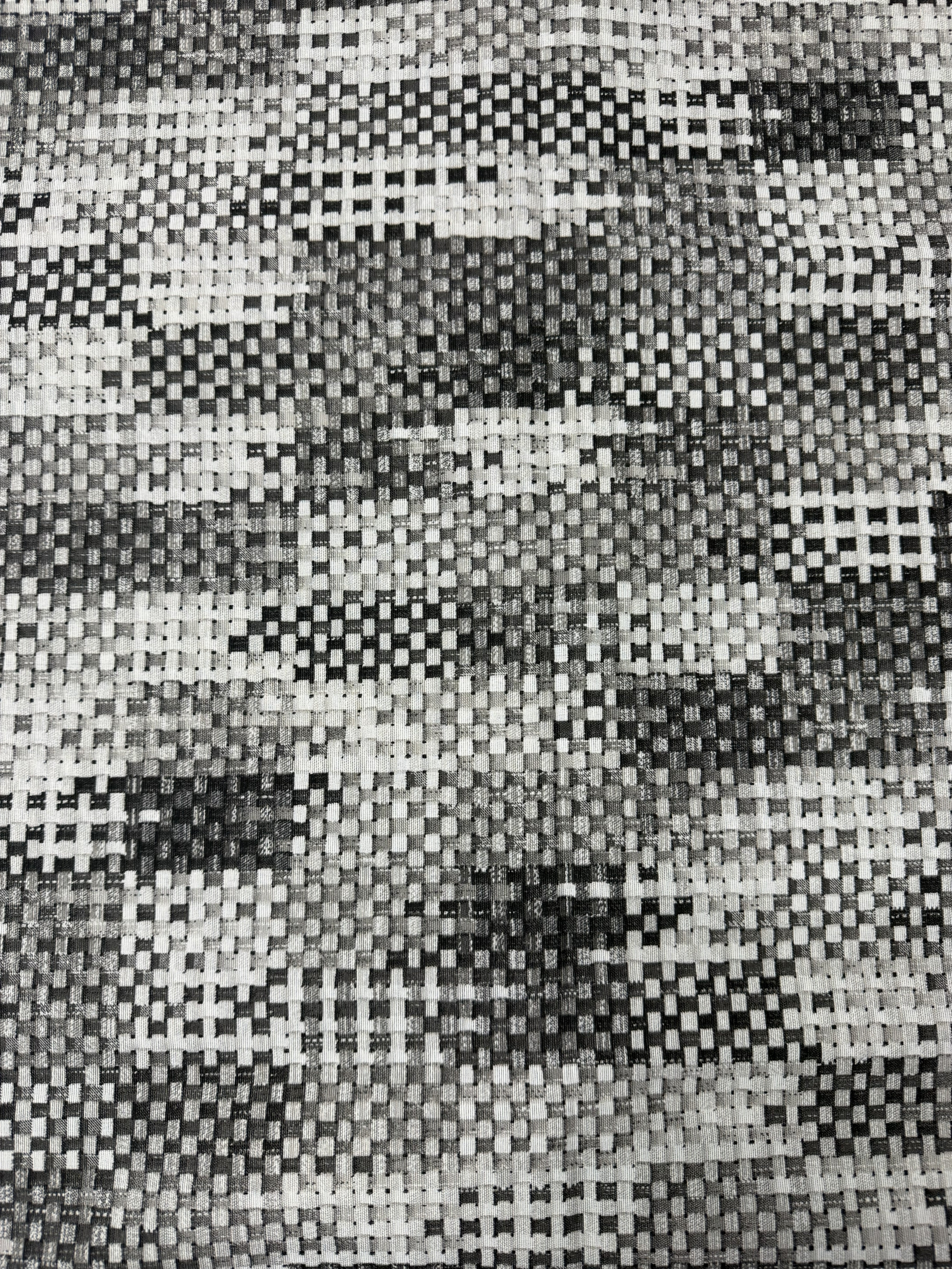 Scampolo Cotone Arredo Fantasia Effetto Vinimi