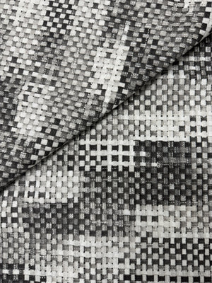 Scampolo Cotone Arredo Fantasia Effetto Vinimi