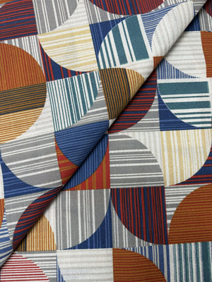 Scampolo Cotone Arredo Fantasia Geometrica