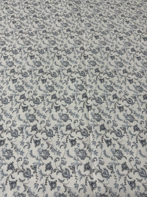 Scampolo Cotone Arredo Fantasia Motivo Floreale