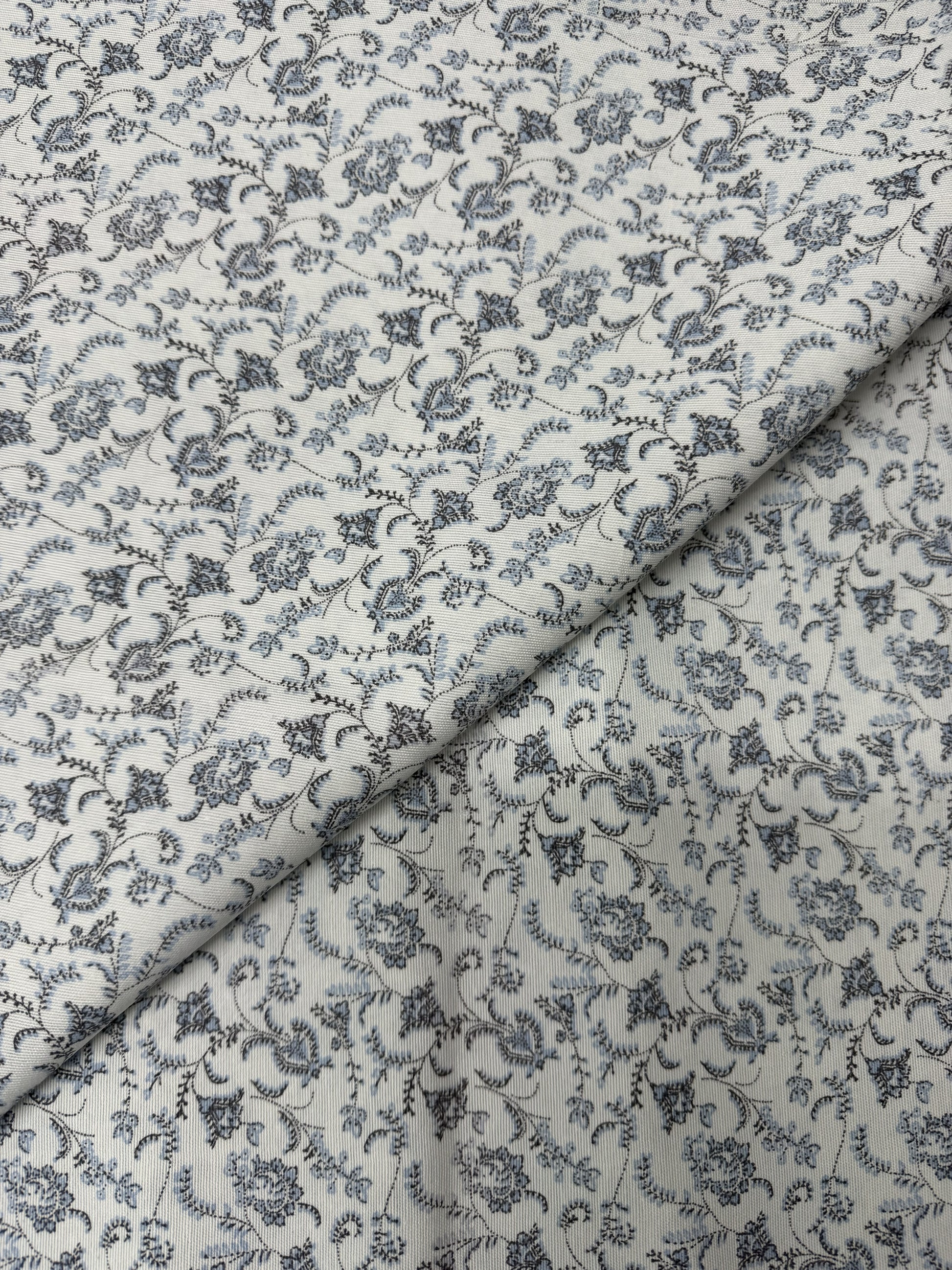 Scampolo Cotone Arredo Fantasia Motivo Floreale