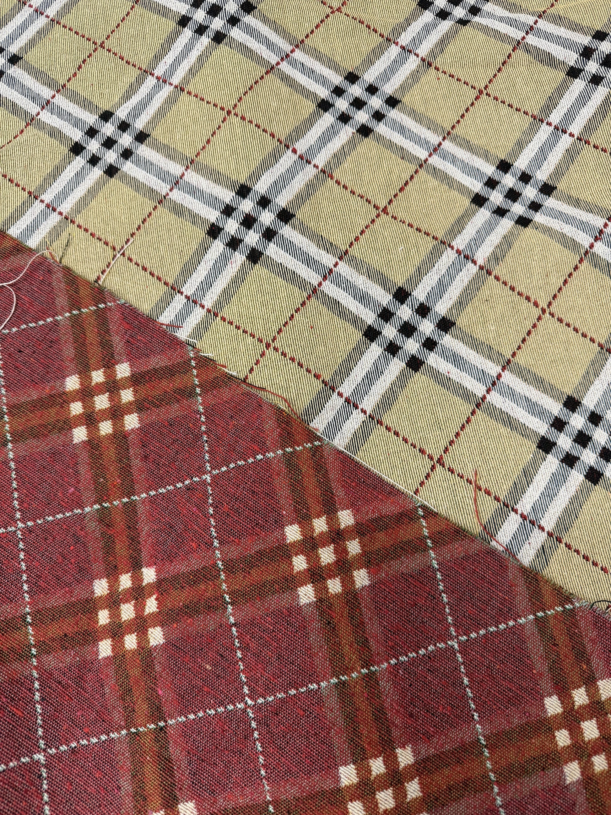 Scampolo Tappezzeria Gobelin Tartan