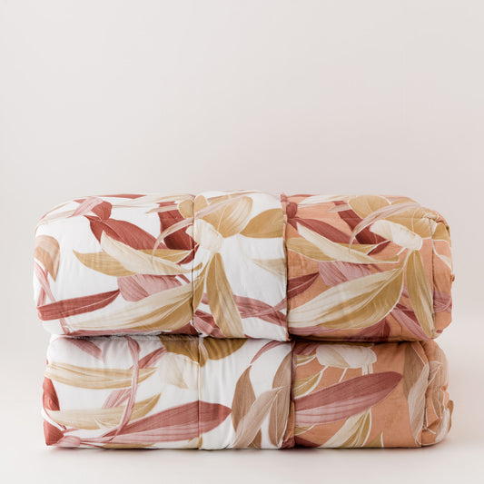 Trapunta Linea Oro Double Face Flores