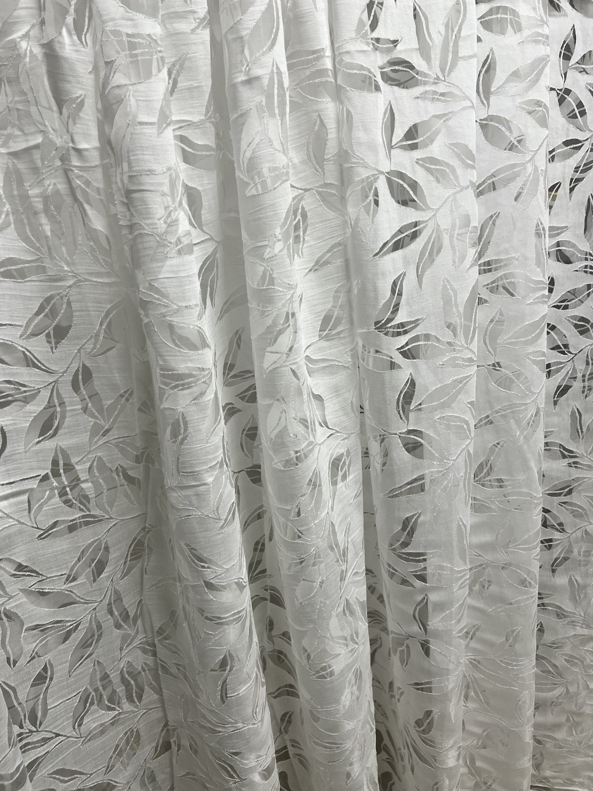 Tessuto Tenda Devoreh Leaf