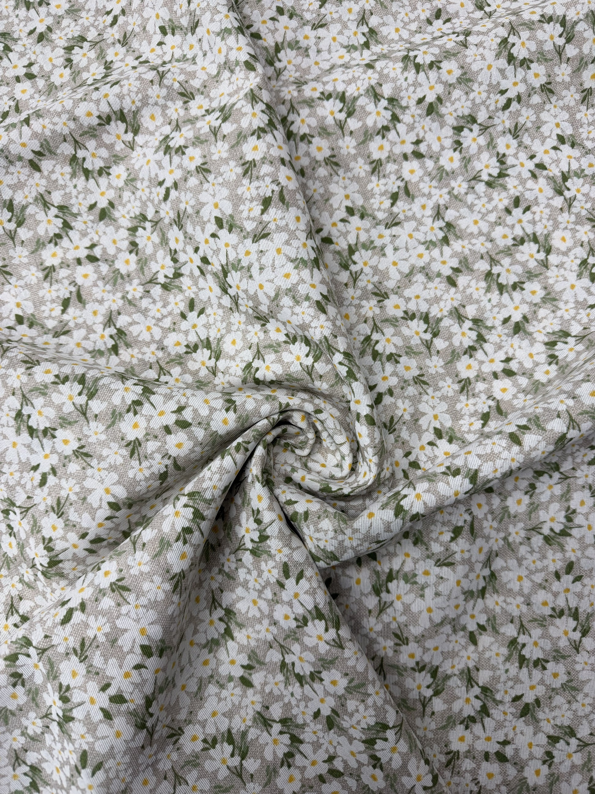 Scampolo Cotone Arredo Prato Fiorito