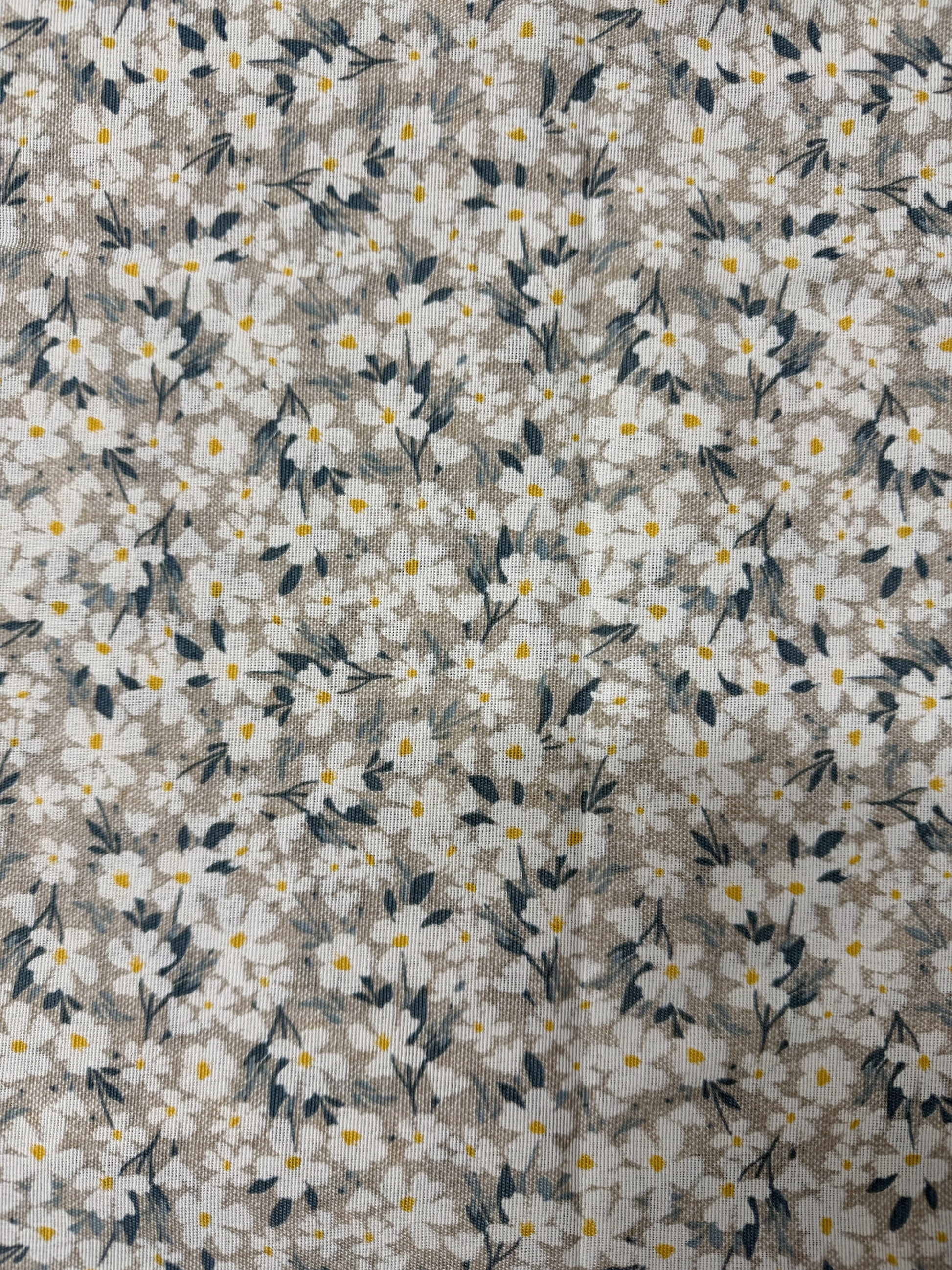 Scampolo Cotone Arredo Prato Fiorito