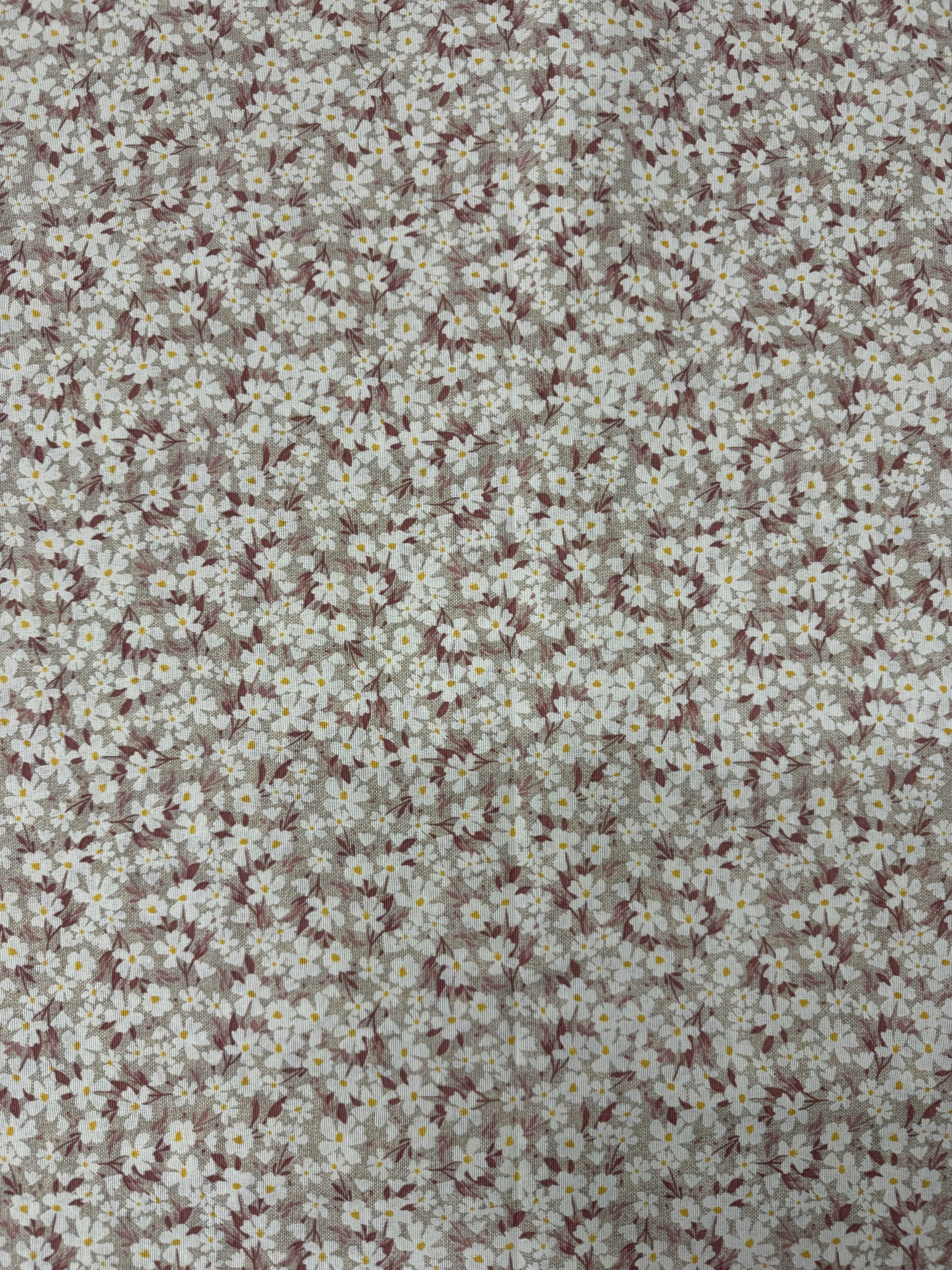 Scampolo Cotone Arredo Prato Fiorito
