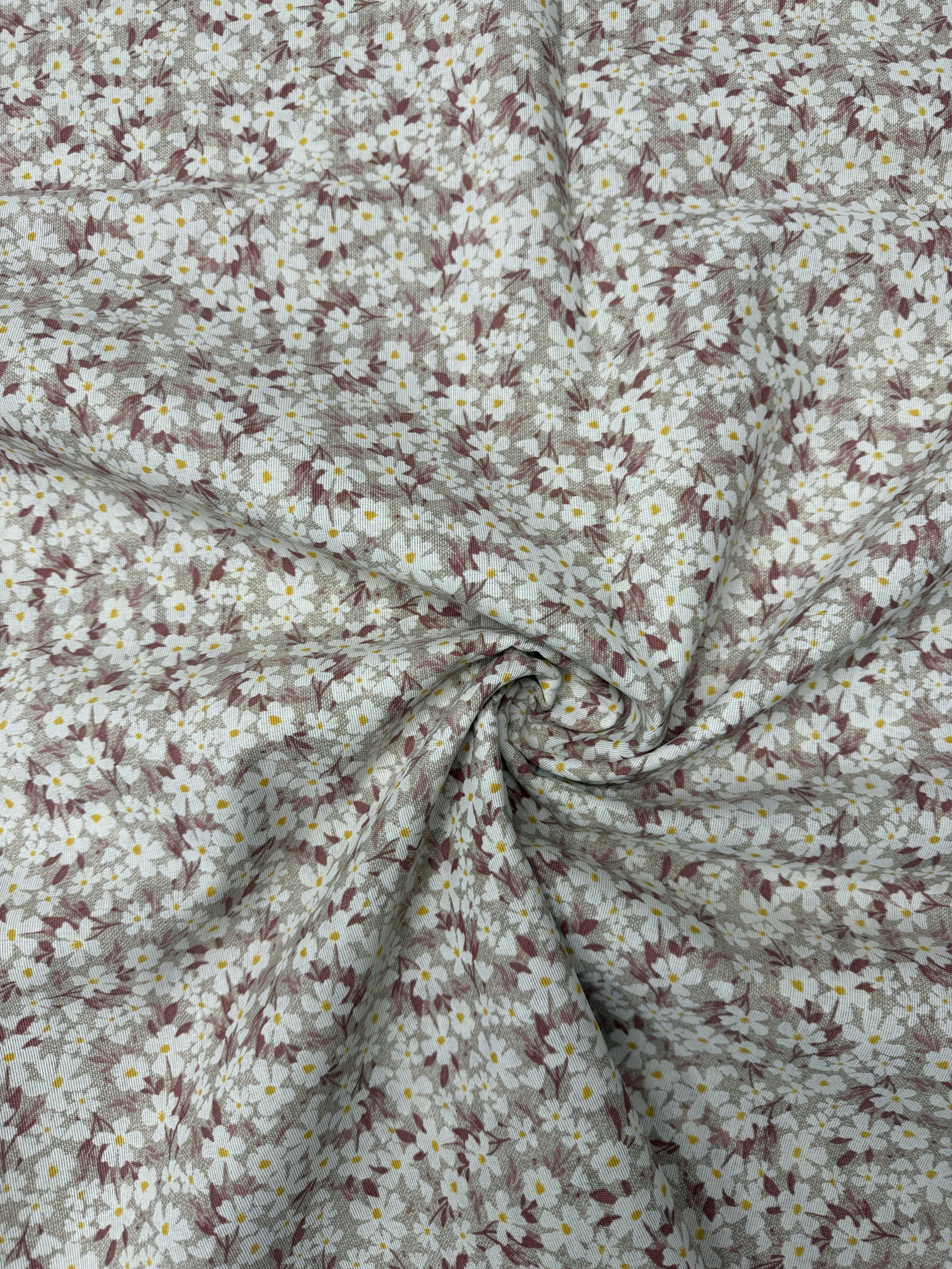 Scampolo Cotone Arredo Prato Fiorito