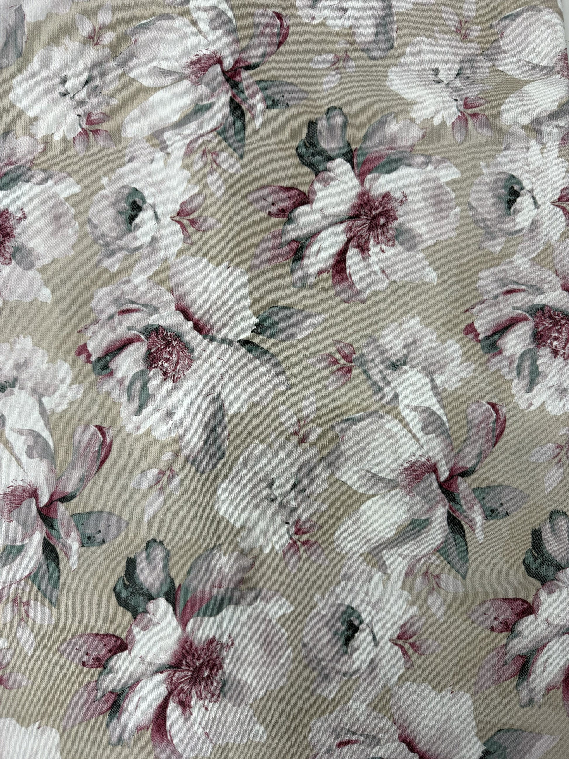 Scampolo Cotone Arredo Peonia Pastello