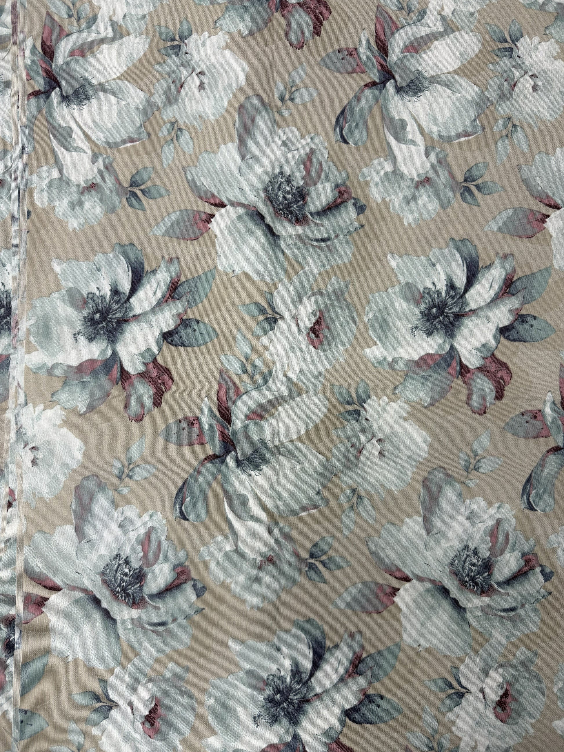 Scampolo Cotone Arredo Peonia Pastello