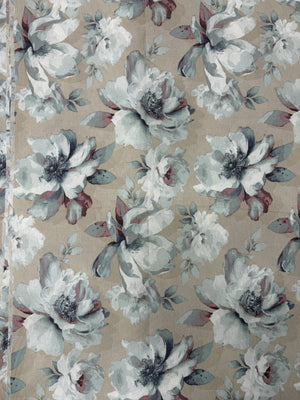Scampolo Cotone Arredo Peonia Pastello
