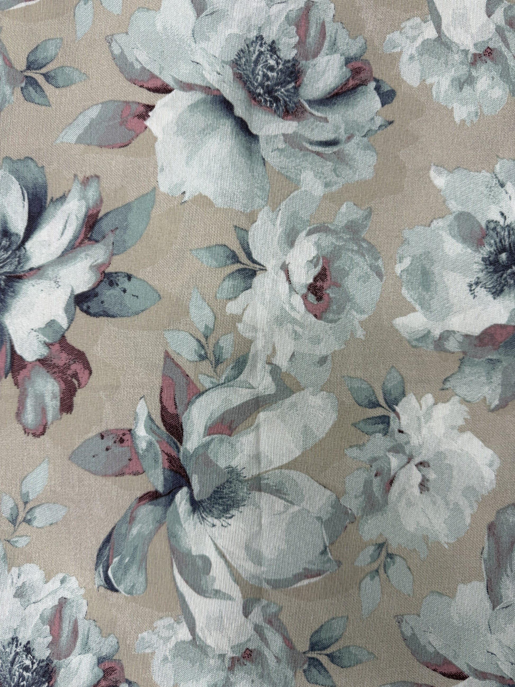 Scampolo Cotone Arredo Peonia Pastello