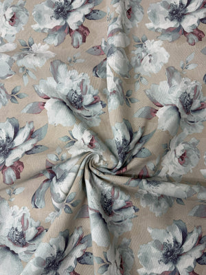 Scampolo Cotone Arredo Peonia Pastello
