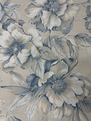 Scampolo Cotone Arredo Fiori di Porcellana