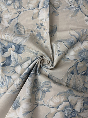 Scampolo Cotone Arredo Fiori di Porcellana