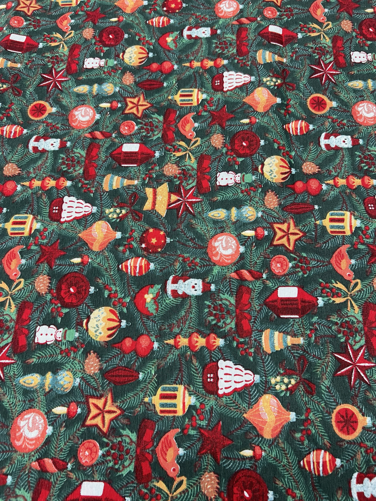 Scampolo Cotone Arredo Natalizio Addobbi di Natale Classici 260 x 280