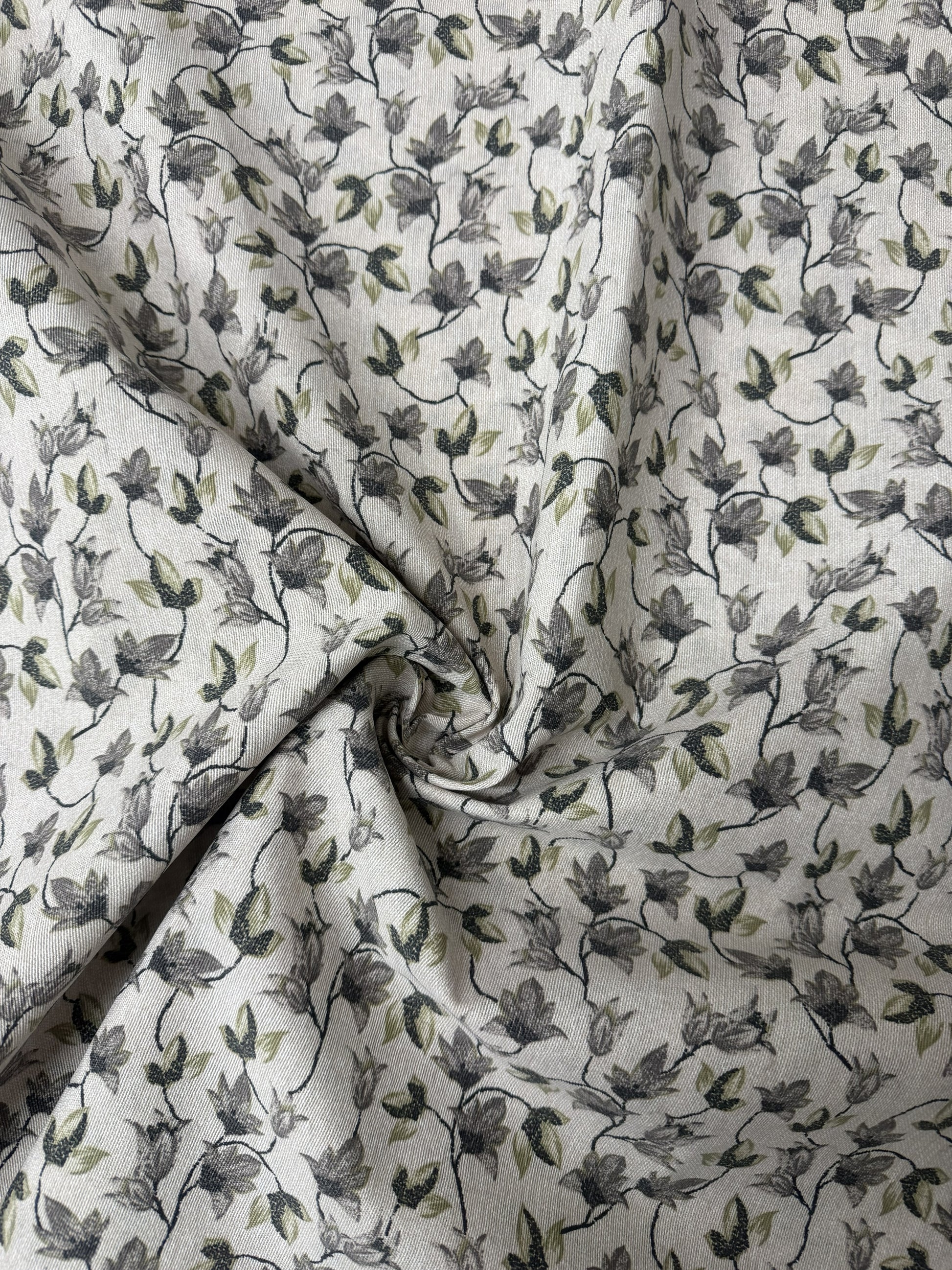 Scampolo Cotone Arredo Motivo Floreale