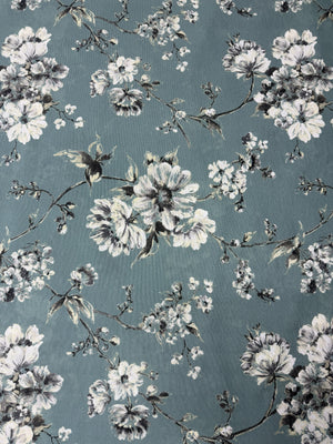 Scampolo Cotone Arredo Rametti Floreali