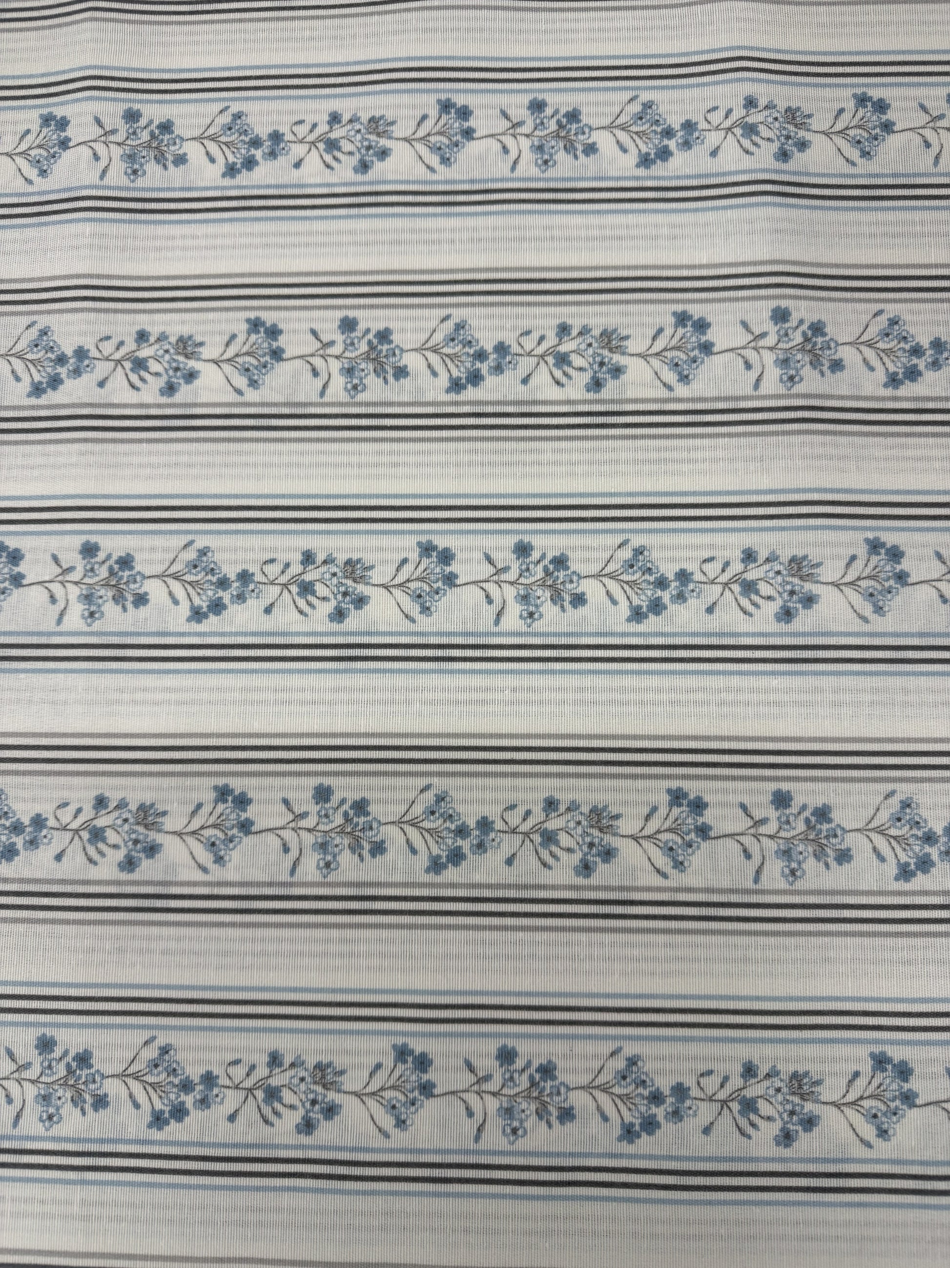 Scampolo Cotone Arredo Riga Floreale