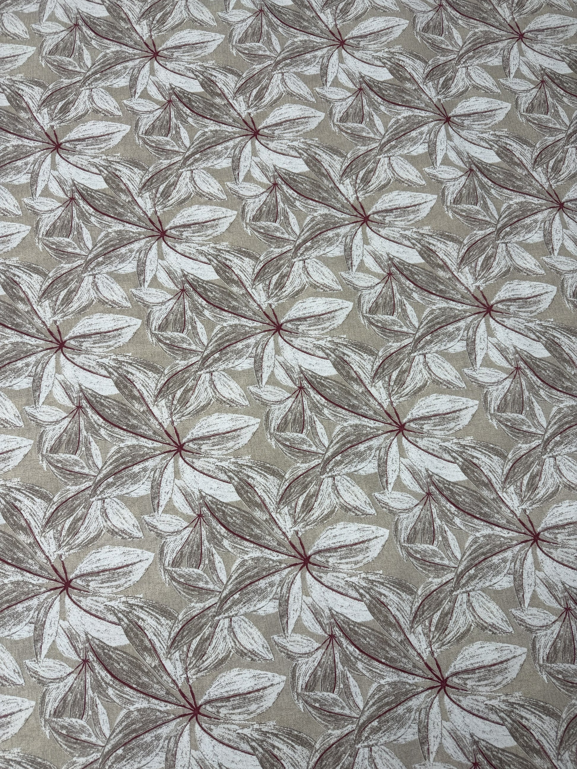 Scampolo Cotone Arredo Foglia