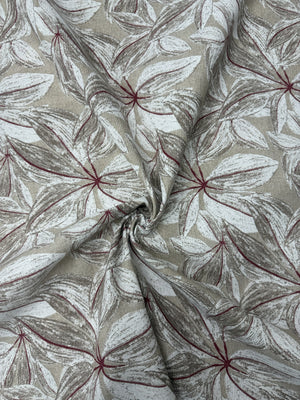 Scampolo Cotone Arredo Foglia