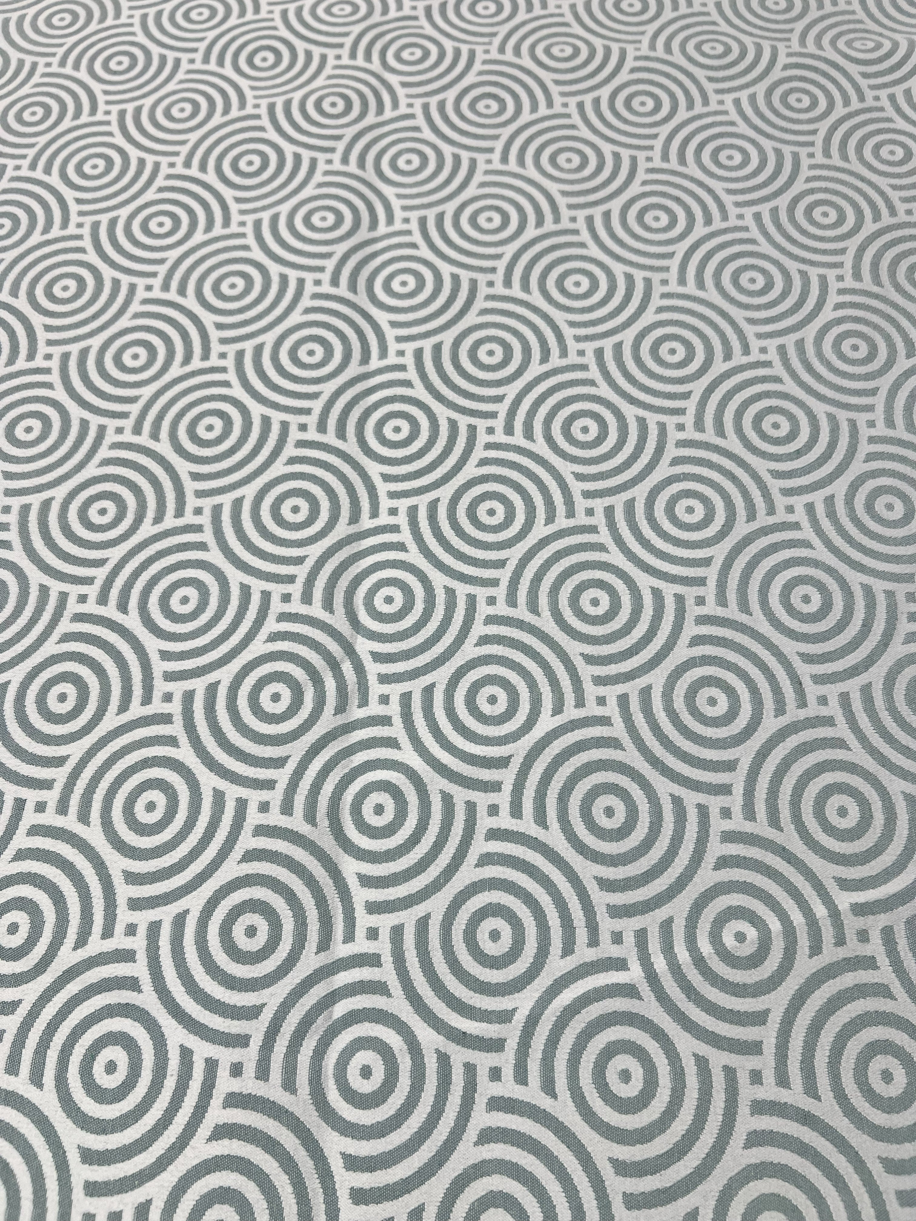 Scampolo Tappezzeria Fantasia Onda Blu