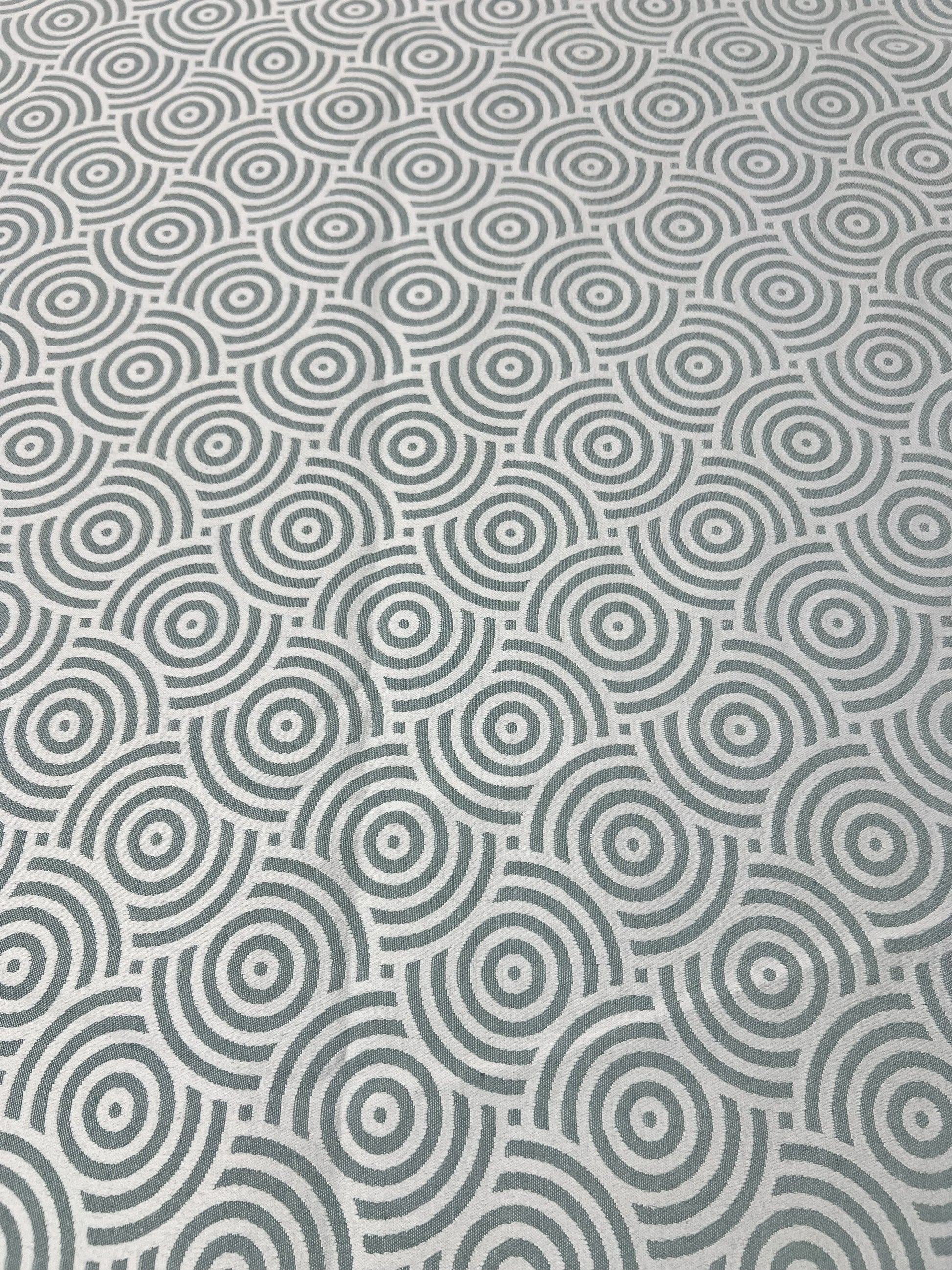 Scampolo Tappezzeria Fantasia Onda Blu