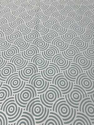 Scampolo Tappezzeria Fantasia Onda Blu
