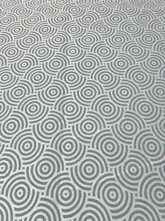 Scampolo Tappezzeria Fantasia Onda Blu