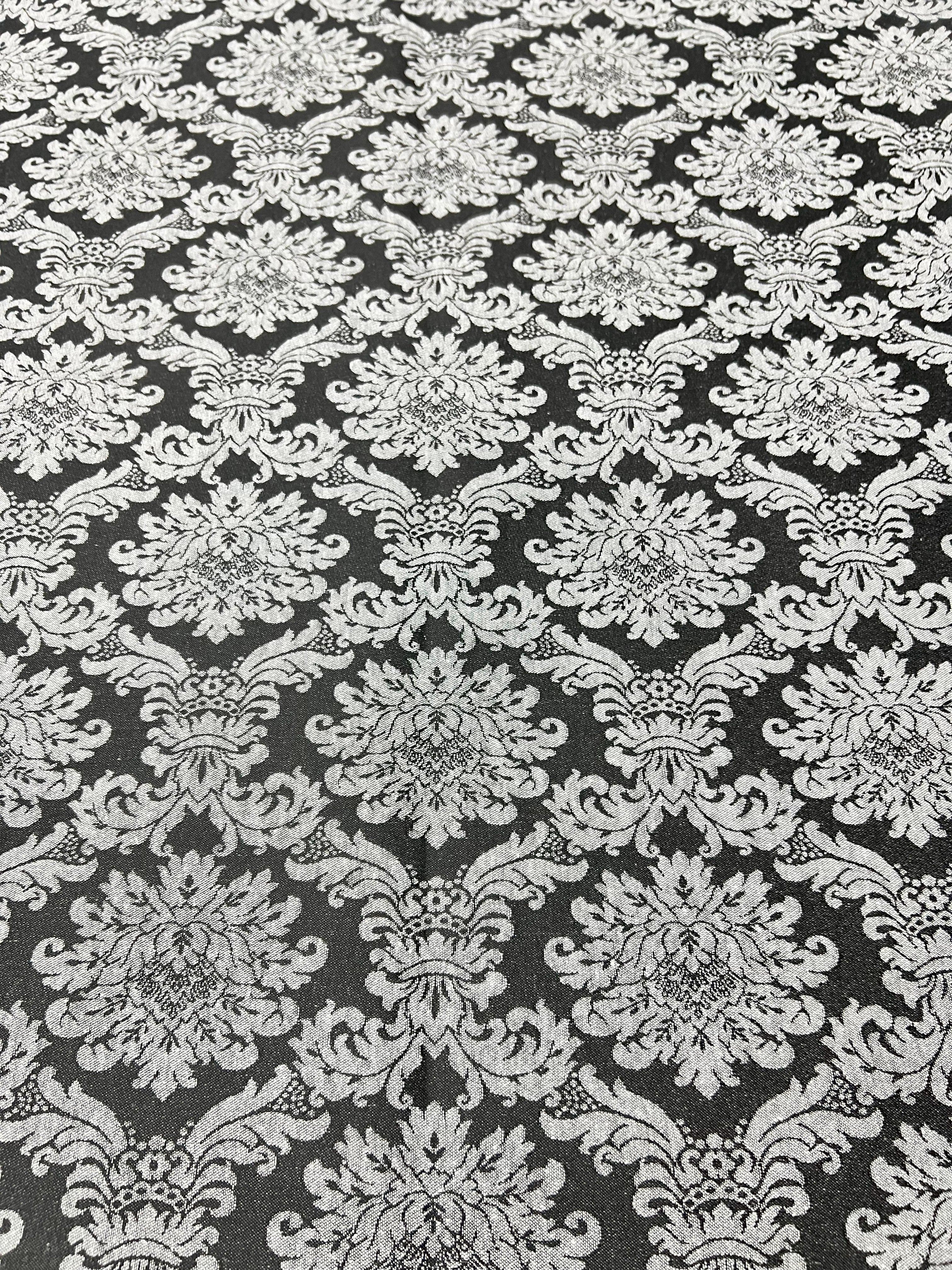 Scampolo Tappezzeria Damasco Medaglione