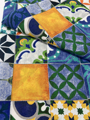 Scampolo Cotone Arredo Vietri Multicolor