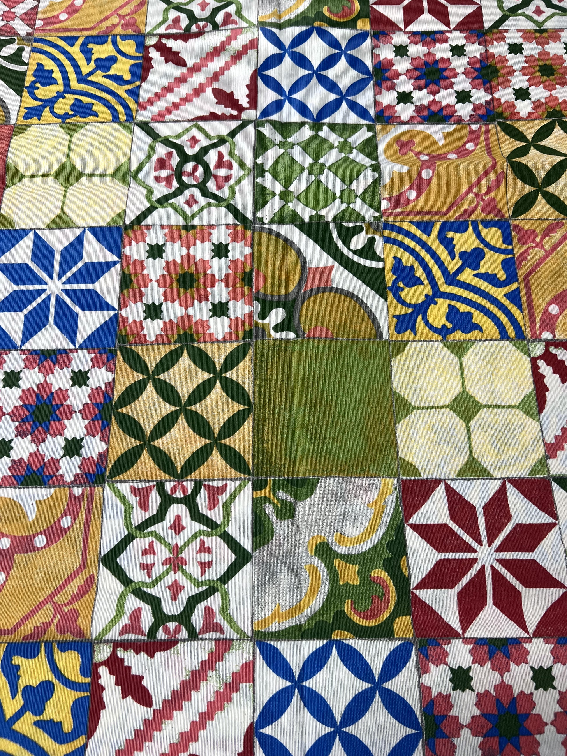 Scampolo Cotone Arredo Vietri Multicolor