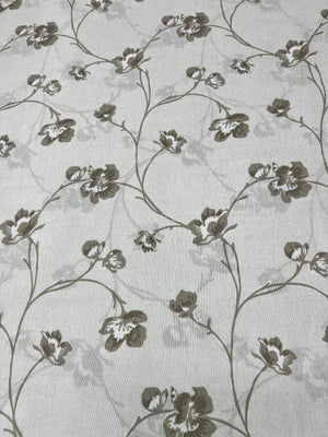 Scampolo Cotone Arredo Fiore con Rametto