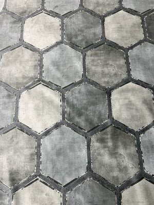 Scampolo Tessuto Velluto Exagon 260x300cm